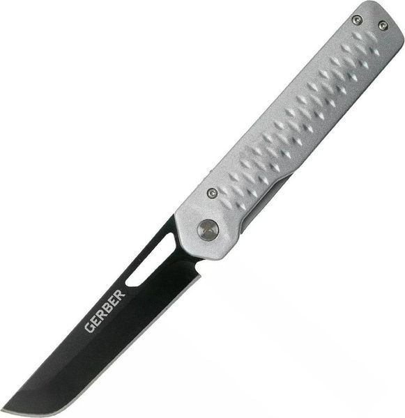 Gerber 30-001667 Ayako vreckový nôž 8,9 cm, čierna, strieborná, hliník