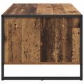 vidaXL Konferenčný stolík Staré drevo 80 x 50 x 40 cm Kompozitné drevo