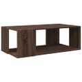 vidaXL Konferenčný stolík hnedý dub 89,5x48x30 cm kompozitné drevo