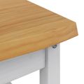 VidaXL Konferenčný stolík EKAI Biela 100 x 60 x 45,5 cm