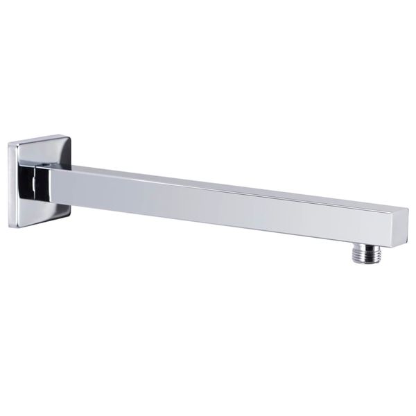 vidaXL Podporné rameno do sprchy nehrdzavejúca oceľ 201 strieborné 30 cm