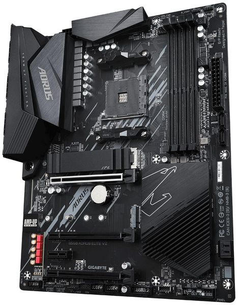 GIGABYTE B550 AORUS ELITE V2/AM4/ATX Základná doska, AMD B550, AM4, 4x DDR4 DIMM (max. 128GB), 2x M.2, HDMI, DisplayPort, ATX