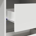 vidaXL Stôl Biela Kompozitné drevo 90 x 37,5 x 75 cm