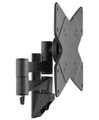 Neomounts FPMA-W835/Držák displeje/na stěnu/10-40"/sklopný/3 čepy/VESA 200X200/nosn. 20kg/černý Držák, VESA, nástenný, pro LCD a TV, úhloprícka 10"-40", náklon 30°, rotace 360°, otácení 180°, nosnost 20kg, cerný