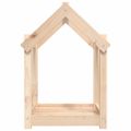 vidaXL Posteľ pre psa 61x50x70 cm borovicový masív