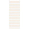 vidaXL Zebra roleta mramorová béžová 55x100 cm šírka látky 50,9 cm polyester
