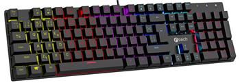 C-TECH Morpheus RGB/Drátová USB/CZ-SK layout/Čierna