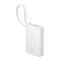 Powerbank Baseus PicoGo Digital Display 10000mAh 45W (biely)