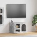 vidaXL TV skrinka ELST 60 x 35 x 40 cm Betónová šedá Kompozitné drevo
