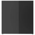 vidaXL TV skrinky 2 ks lesklé sivé 142,5x35x36,5 cm drevotrieska