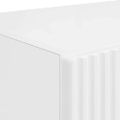 vidaXL TV nástenná skriňa 59,5 x 31 x 60 cm Vysoký lesk bielej