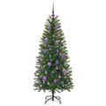 vidaXL Umelý vianočný stromček Zelená 150 cm PE a PVC