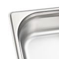 vidaXL Gastronádoby 12 ks, GN 1/6, 65 mm, nehrdzavejúca oceľ