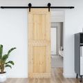 vidaXL Dvere NARVIK 70 x 210 cm Masívne borovicové drevo (neupravené)