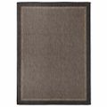 vidaXL Vonkajší koberec s plochým tkaním 200x280 cm tmavohnedý