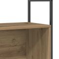 vidaXL Regál na knihy 80 x 30 x 78,5 cm Kompozitné drevo Remeselný dub