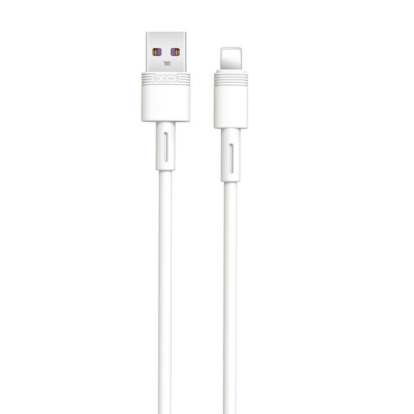 XO kábel NB-Q166 USB - Lightning 1,0 m 5A biely