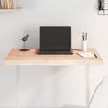 vidaXL Stolová doska 80x60x(2-4) cm neošetrený masív živé hrany