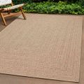 vidaXL Koberec ZIZUR 80x250 cm jutový vzhľad interiér a exteriér
