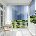 vidaXL Vonkajšia roleta s blokovaním UV žiarenia 90% 140 x 140 cm HDPE