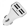 Akyga AK-CH-09 nabíjačka do auta 4x USB 6,8A biela 12V