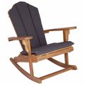 vidaXL Záhradná Adirondack hojdačka Prírodná Tíkový masív