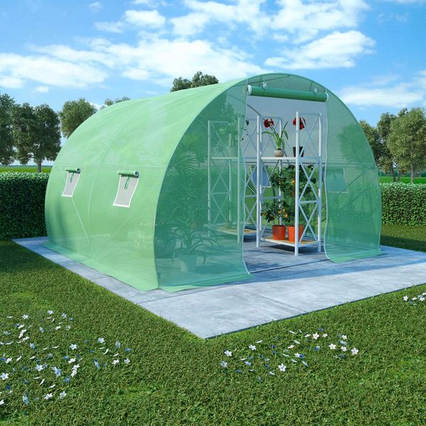 vidaXL Skleník 6 m² 3x2x2 cm