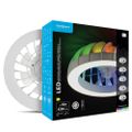 Modee LED okrúhle stropné svietidlo 30W RGB+3CCT 540mm, ventilátor, ovládač (ML-CLRGB-3CCT30W-F2W)
