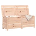 vidaXL Vonkajší box na vankúše 150x50x56 cm masívne jedľové drevo