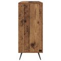vidaXL Servírovacia skriňa Staré drevo 89,5 x 34 x 80 cm