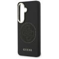 Puzdro Guess Perforated Logo MagSafe pre Samsung Galaxy S26 čierne