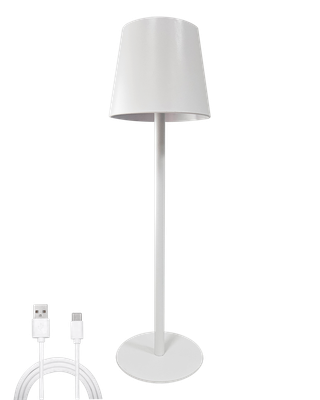 TR-102M LED stolná nabíjacia lampa - biela Trixline