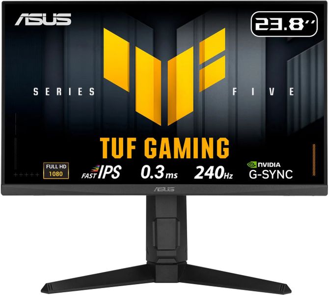 ASUS TUF/VG249QML5A/23,8''/IPS/FHD/240Hz/0,3ms/Čierna/3R