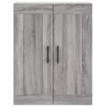 vidaXL Vysoká skrinka sivý dub sonoma 69,5x34x180 cm spracované drevo