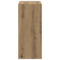 vidaXL Knižnica dub artisan 68,5x32x75 cm kompozitné drevo