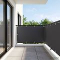 vidaXL Záclona na balkónové súkromie 1,2 x 15 m Textil s PU povlakom