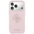 Guess HC PU FW RESIN LOGO PINK puzdro pre iPhone 17 Pro Max 6,9"