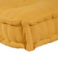vidaXL Vankúš na paletový gauč 2 pcs Žltá 120 x 80 x 38 cm Látka