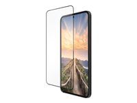 Ochrana obrazovky na mobilný telefón - sklo - farba rámu čierna - pre Samsung Galaxy S25