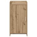 vidaXL Skriňa na topánky 48 x 36 x 92 cm Kompozitné drevo Dub artisan