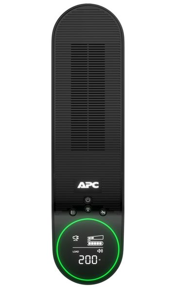 APC Back-UPS 2200 pro Gaming 230V, čistý sinus, LCD, Black, Schuko Záložní zdroj, 2200VA, 1320W, AVR, 230V, LCD, 4× Schuko, 2× IEC 320 C13, USB hub, RGB osvetlení, cerný