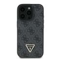 Puzdro Guess pre iPhone 16 Pro Max 6,9" GUHCP16XP4TDPK Leather 4G Triangle Strass čierne MagSafe