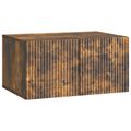 vidaXL Nástenná TV skrinka 59,5 x 41 x 30 cm Dymový dub