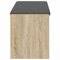 vidaXL Predsieňová lavica Sonoma dub 103 x 38 x 45 cm