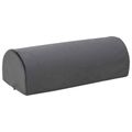 vidaXL Podložka na nohy 42 x 18 x 13 cm Pevný PU pena Sivá