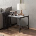 vidaXL Bočné stolíky 2 ks sivé sonoma 40x40x35 spracované drevo