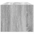 vidaXL TV skrinka sivý dub sonoma 80x31x25,5 cm spracované drevo