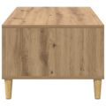 vidaXL Konferenčný stolík Remeselný dub 90 x 50 x 26.5 cm