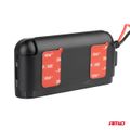 Predlžovacia zásuvka s voltmetrom USB USB-C 12/24V AMiO-03782