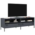 vidaXL TV skrinka antracit 135x39x43,5 cm oceľ valcovaná za studena